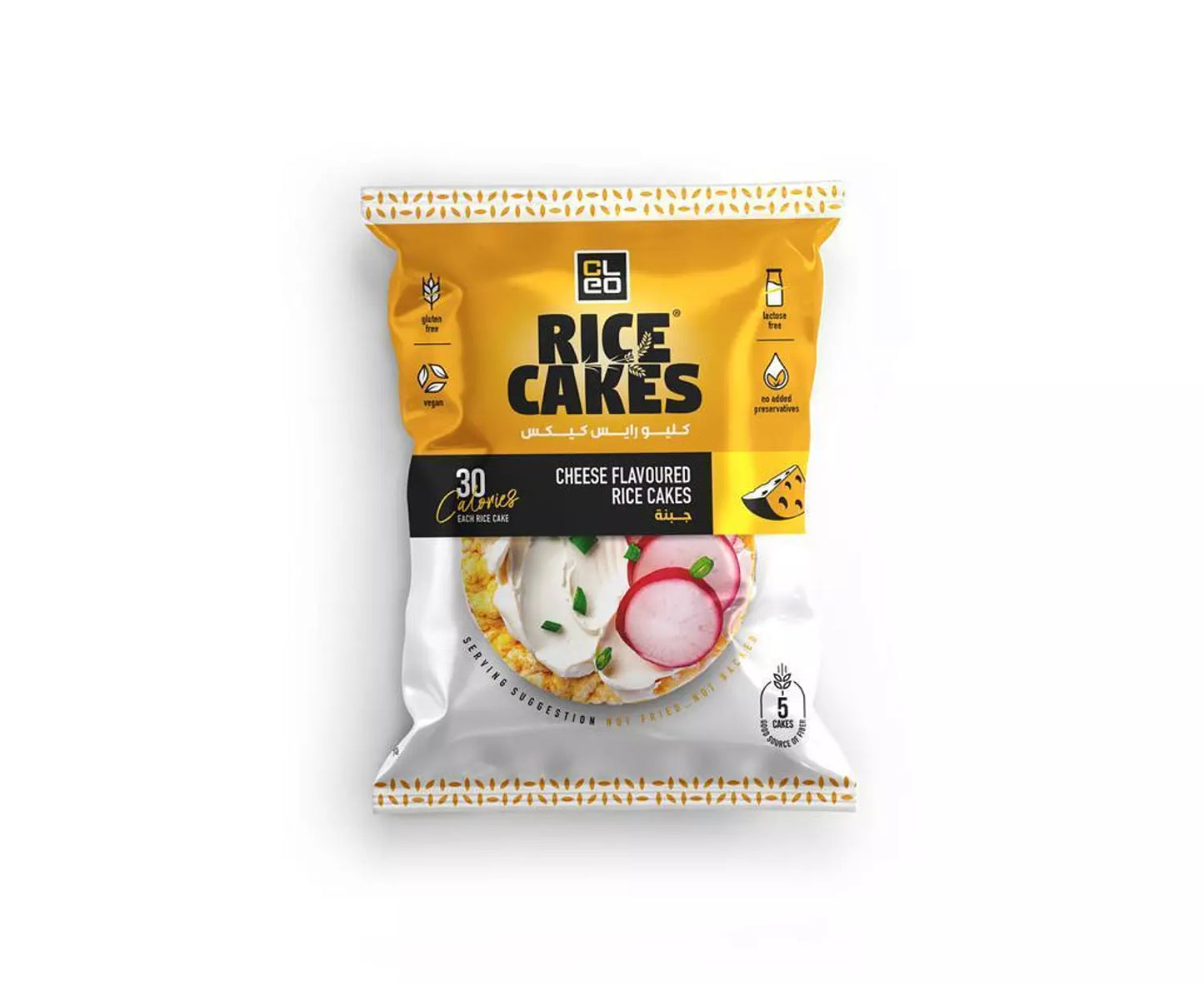 cleo rice cakes – 5 piece – 35 gram