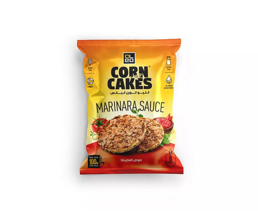 cleo corn cakes - 6 piece - 36 gram - marinara sauce