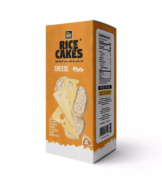 cleo rice cakes - 15piece - 105 gram - cheese