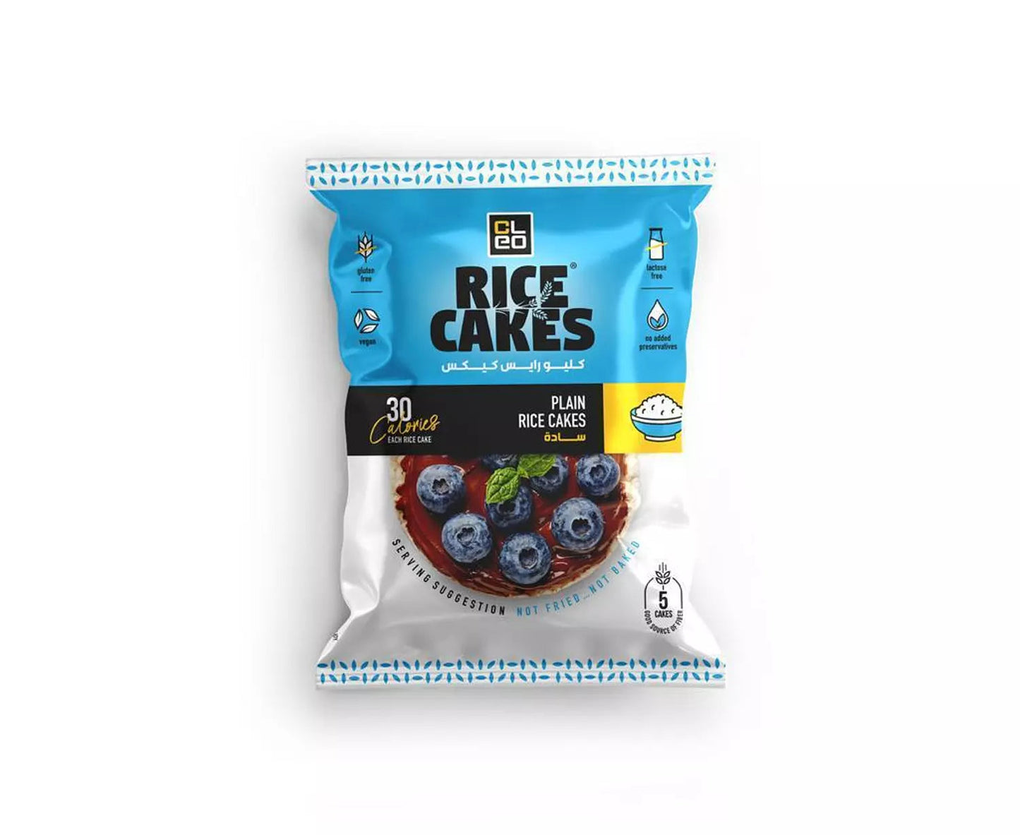 cleo rice cakes – 5 piece – 35 gram