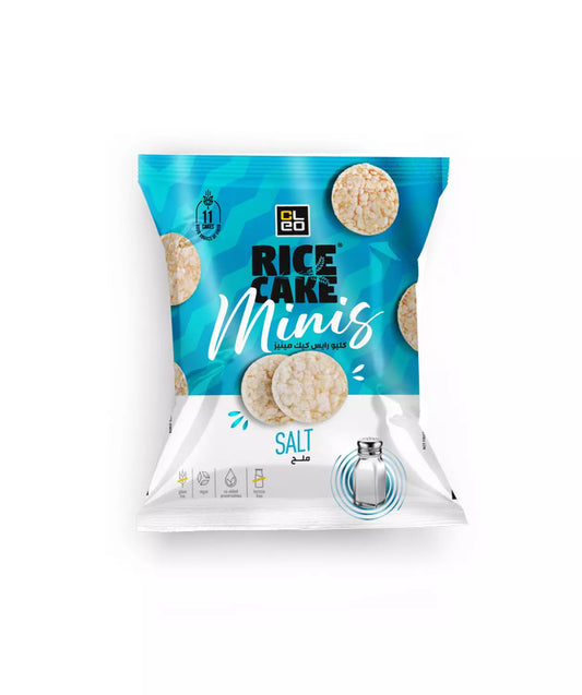 cleo rice cakes minis - 11 piece - salt