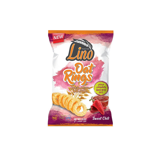 lino oat rings - sweet chili- 60 gram